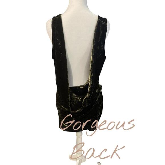 Signature 8 Velvet Dress - Size M - Picture 3 of 3